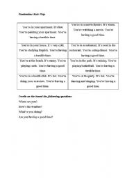 English Worksheet: Role play activity