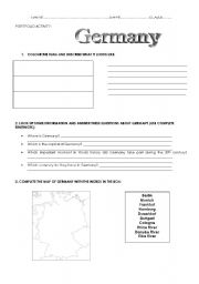 English worksheet: Germany