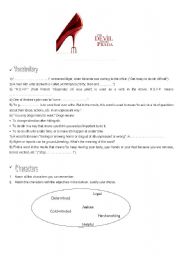 English Worksheet: THE DEVIL WEARS PRADA