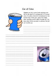 English Worksheet: Can of Coke