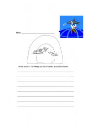 English Worksheet: Bat Facts