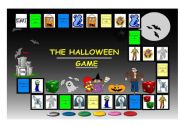 English Worksheet: The Halloween Game