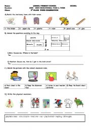 VARIOUS EXERCISES FOR ELEMENTARY STDS