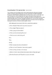 English worksheet: Activity about  the movie Eternal Sunshine of The Spotless Mind