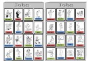 English Worksheet: Jobs pictionary