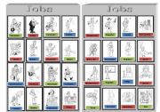 English Worksheet: Jobs pictionary