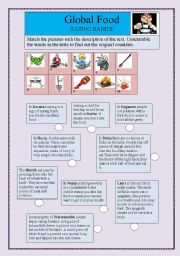 Global food-Eating habits