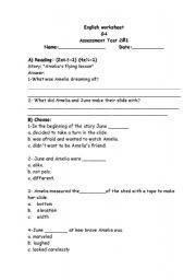 English worksheet: Grade four worksheet