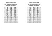 English worksheet: Crosswords School Objects