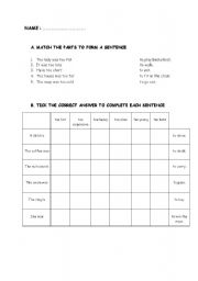 English worksheet: Too + adjective + to verb1