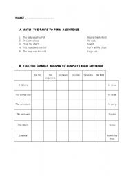English Worksheet: Too + adjective + to verb1