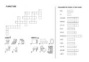 English worksheet: Furniture