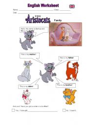 Aristocats family members 1/2