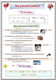 The present  perfect tense