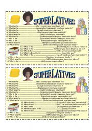 Superlatives - speaking