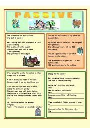 English Worksheet: The Passive