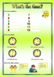 Lets practise - time revision - three pages