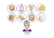 English worksheet: The Old Lady Swallowed a Pie