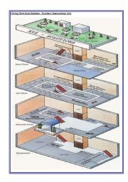 Giving Directions Indoors - Departments - Teacher Instructions/ Key