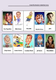 English Worksheet: Guess Who Brazilian Celebrities Game