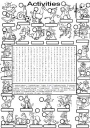 WORDSEARCH ACTIVITIES - occupations - jobs