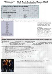 English Worksheet: Compare - song 