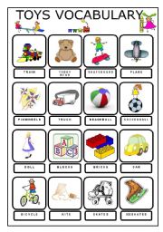 List shop of toys