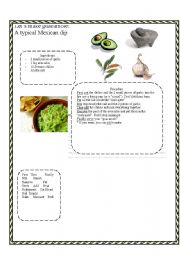 lets make guacamole! a typical mexican dish