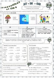 English Worksheet: Prepositions of time