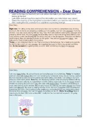 English Worksheet: present continuous and feelings - 6 pages with texts, questions, vocabulary and grammar.