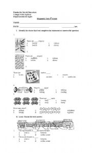 4th grade test