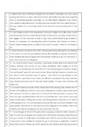English Worksheet: Smoking Ban in Ireland