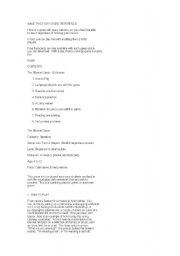 English Worksheet: Game for kids 2years old and above