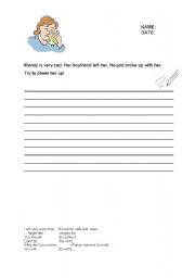 English worksheet: Cheer up!