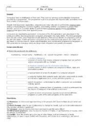 English Worksheet: Cyberaddiction & questionnaires