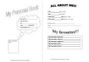 English Worksheet: portfolio