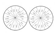 English Worksheet: Color Wheel