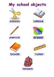 school objects