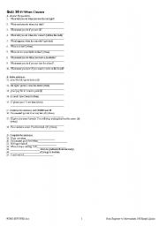 English Worksheet: if