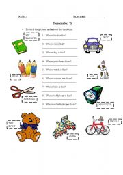 English Worksheet: Whose Worksheet