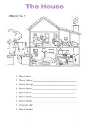 The house worksheets