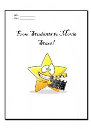 English Worksheet: Movie Project  - Part 1