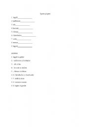 English worksheet: sports players