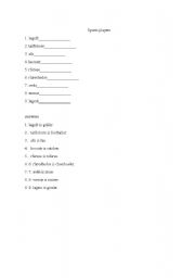English Worksheet: sports players