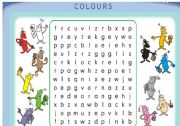 English Worksheet: COLOURS