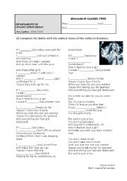 English Worksheet: If I were a boy