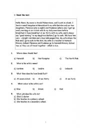 English Worksheet: present simple