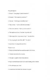 English worksheet: MISCELLANEOUS