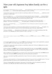 English worksheet: cae prepositions