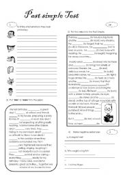 English Worksheet: checking the Past Simple 